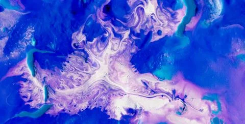 Artistic Patterns Featuring Grunge Textures and Liquid Colors Stock Illustration