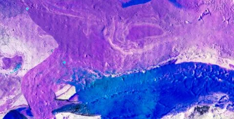 Artistic Patterns Featuring Grunge Textures and Liquid Colors Stock Illustration