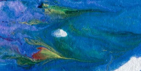 Artistic Patterns Featuring Grunge Textures and Liquid Colors Stock Illustration