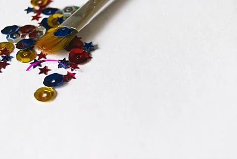 Artistic postcard Stock Photos
