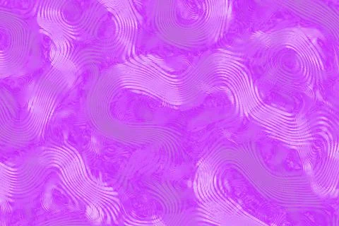 Artistic purple pattern with smooth curves digital graphic background or Stock Illustration