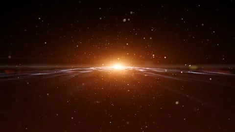 Artistic red cyber space with dots looping animation Vídeos de archivo 337190657