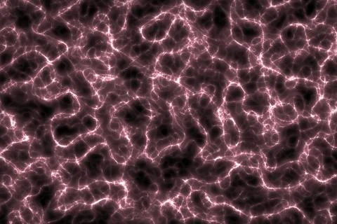 Artistic red lighting curves computer graphic background illustration Illustrazione stock