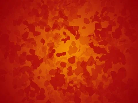 Artistic red orange background forming by abstract shapes Ilustración de archivo