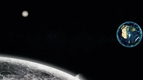 Artistic Rendering of Pangaea on Earth Map, 3d Realistic Planet Earth and M.. Stock Footage 314675513