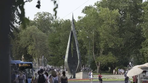 Artistic sculpture Stock Footage