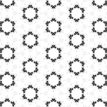 Artistic Seamless Pattern Design Resource Graphic Overlay Stock Illustration