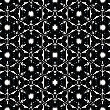 Artistic Seamless Pattern Design Resource Graphic Overlay 库存插图