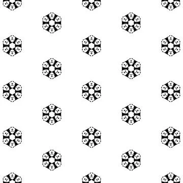 Artistic Seamless Pattern Design Resource Graphic Overlay Stock Illustration