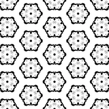 Artistic Seamless Pattern Design Resource Graphic Overlay Stock Illustration