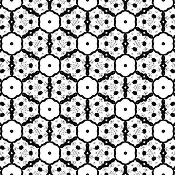 Artistic Seamless Pattern Design Resource Graphic Overlay 库存插图