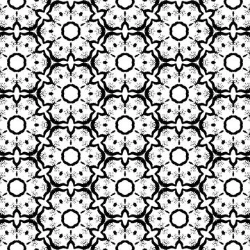 Artistic Seamless Pattern Design Resource Graphic Overlay Stock Illustration