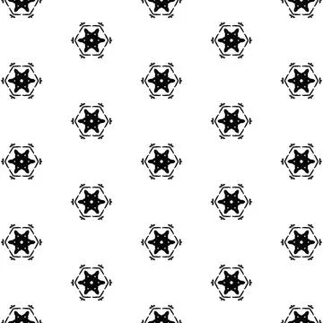 Artistic Seamless Pattern Design Resource Graphic Overlay Stock Illustration