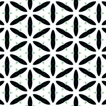 Artistic Seamless Pattern Design Resource Graphic Overlay Stock Illustration