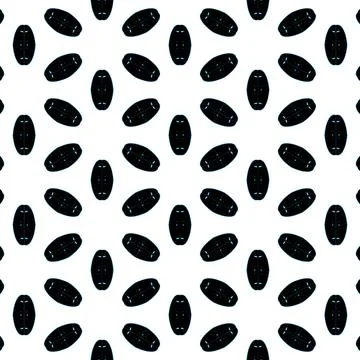 Artistic Seamless Pattern Design Resource Graphic Overlay Stock Illustration