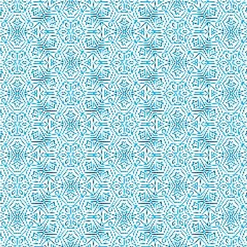 Artistic Seamless Pattern Design Resource Graphic Overlay Stock Illustration