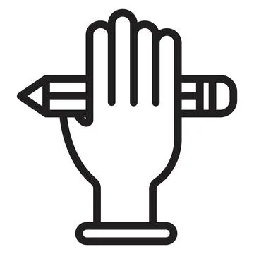 Artistic Self-Expression Icon Perfect for Creativity and Identity イラスト素材