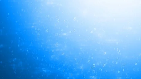 Artistic shiny bright blue computer cyberspace network Stock-Footage 119474254