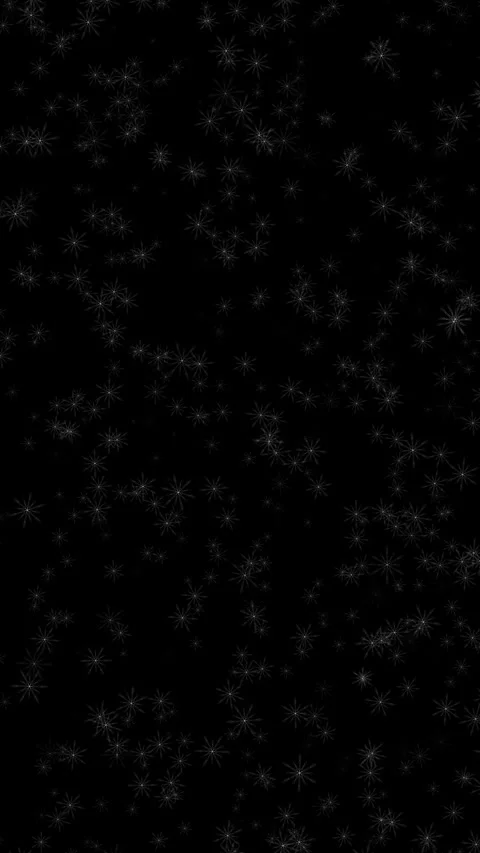 Artistic snowflakes falling on clean black vertical background Vídeos de archivo 338403656