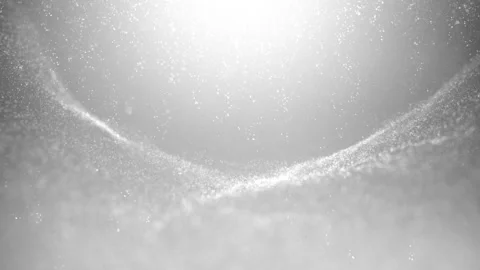 Artistic snowy wavy background with flickering snowflakes loop animation Stock Footage 339704973