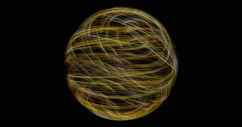 Artistic Sphere Background (4320p 23.976) Stock Footage 220685699