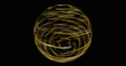Artistic Sphere Background (4320p 29.97) Video stock 220686246