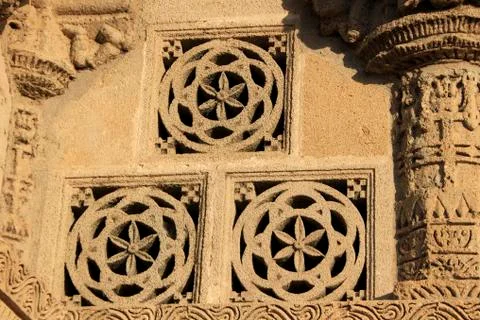 Artistic Stone Ventilators Stock Photos