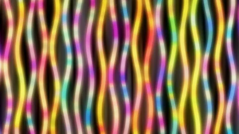Artistic String Theory Physics Visualization with Quantum Waves Stock Footage 123276507