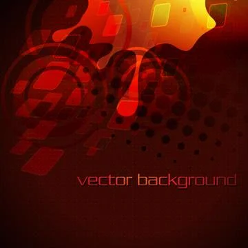 Artistic stylish vector background Stock Illustration