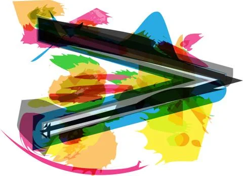 Artistic Symbol Stock Illustration