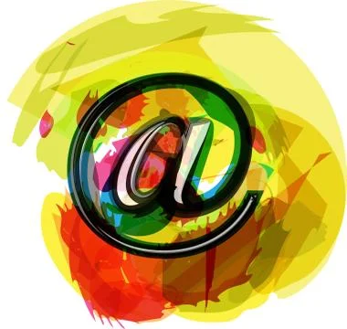 Artistic at Symbol Stock-Illustration