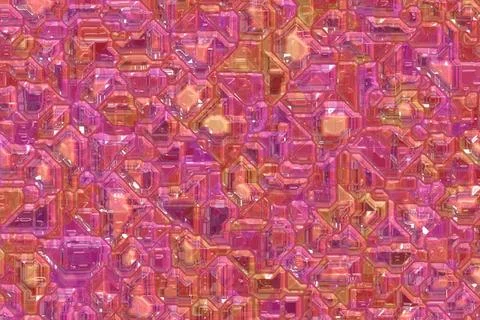 Artistic techno optic wire pattern computer graphics backdrop illustration Illustrazione stock