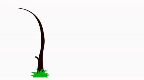 Artistic tree with question marks on it Stock Footage 10600159