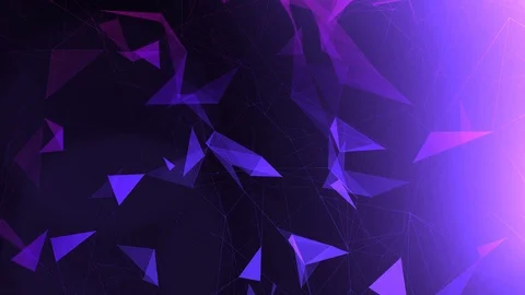 Artistic triangle shapes and lines cyberspace Vídeos de archivo 127328161