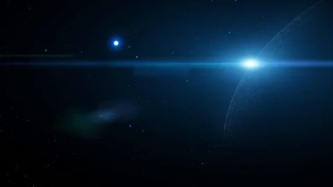 Artistic universe with abstract globe Stock Footage 104017033