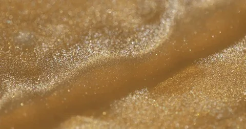 Artistic video shooting of different in density and colors of liquids Stock Footage 79061986