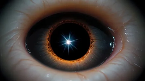 Artistic visualization of a black hole Stock Footage 312800962