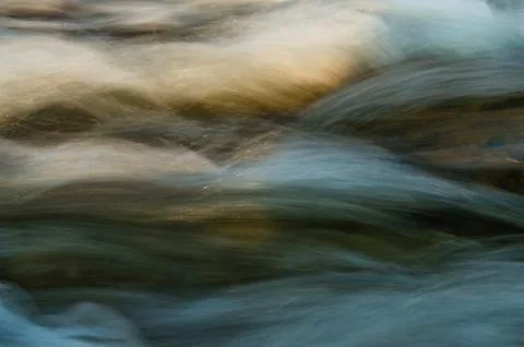 Artistic water flow Stock Photos