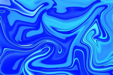 Artistic wonder liquid backdrop with 3d render futuristic design Illustrazione stock