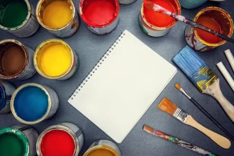 Artistic work space. 写真素材