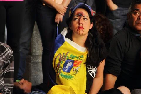 Artists Protest Stock Photos