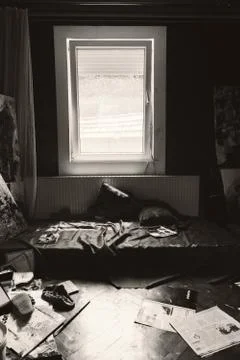Artist's Room Interior 스톡 사진