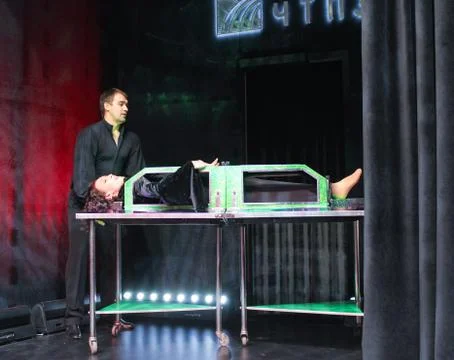 Artists at work. Stock Photos