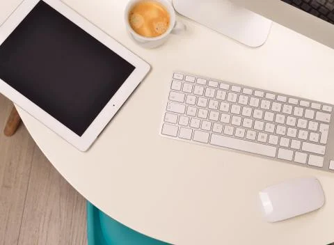 Artist's work place Stock Photos