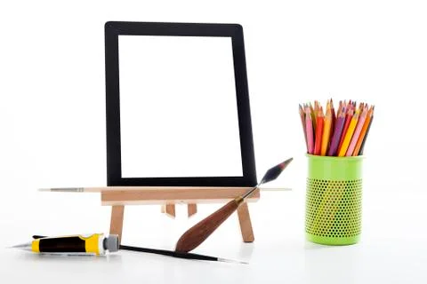 Artits tools Stock Illustration