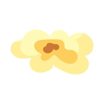 ?artoon kernel popcorn and pop corn snack. Tasty icon grain maize and salty e Stock Illustration