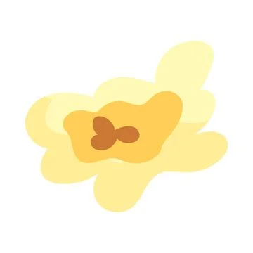 ?artoon kernel popcorn and pop corn snack. Tasty icon grain maize and salty e Stock Illustration