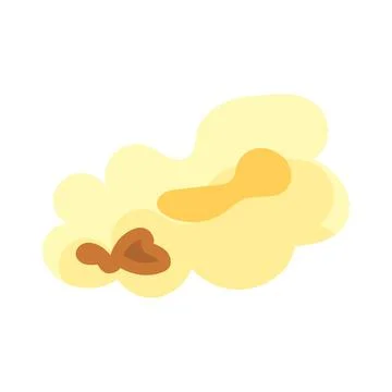 ?artoon kernel popcorn and pop corn snack. Tasty icon grain maize and salty e Stock Illustration