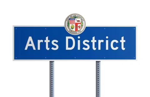 Arts District Stock Illustration