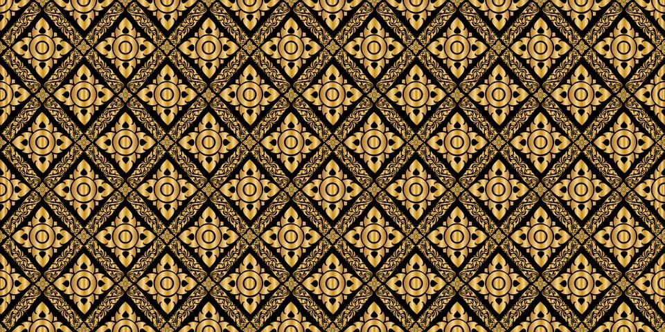 The Arts of pattern background, Vector illustration. Stock Illustration